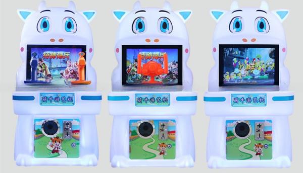 Kids Ticket Arcade Machine Double Shooting Game Machine Commercial For Game Centers.