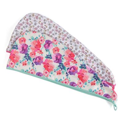 Toalha absorvente do turbante do cabelo de Microfiber do tampão do cabelo do banho dos TERMAS secos rápidos para o cabelo