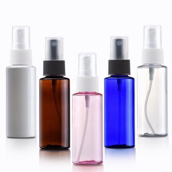 Any color 120ml plastic pump clear spray bottle with spray pump and cover
