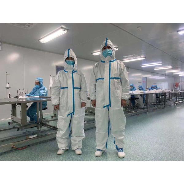 Sterile Ppe Medical Protective Clothing With Hood And Boot