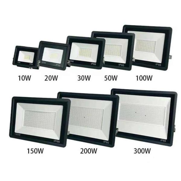 Waterproof 10W/20W/30W/50W/100W/150W/200W/300W/400W LED Projector for Sports Stadium