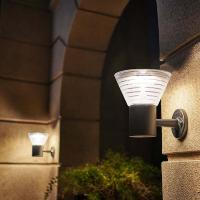 Lámpara de pared solar de jardín de hotel LED Ip65