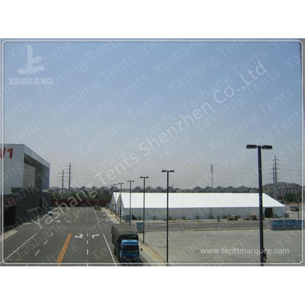 Transparent Glass Wall Outdoor Aluminum Profile Car Exhibition Tent against Ultraviolet