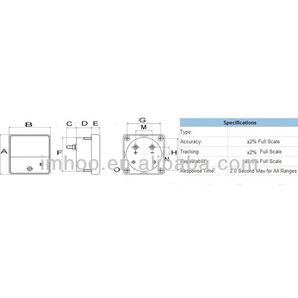 Moving Coil DC TP-60 Micro Ammeter