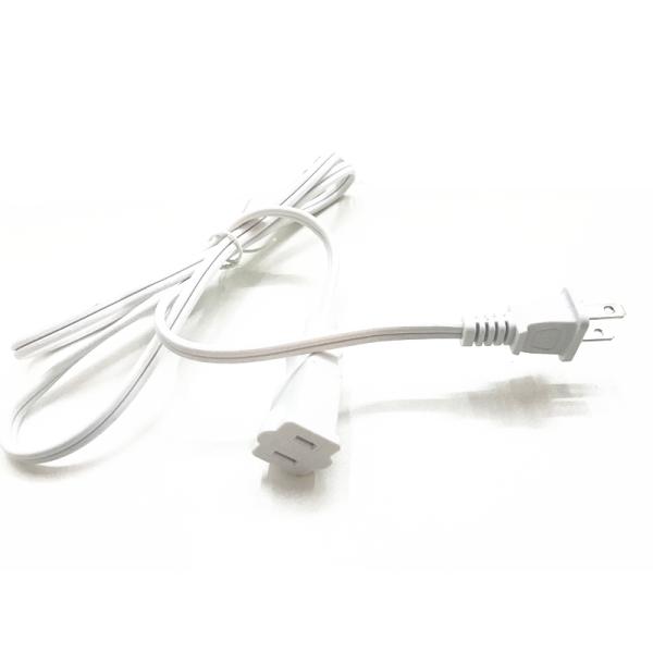 Hot sale 2pin white 10A extension power cable  0.5m-10m copper power extension cord