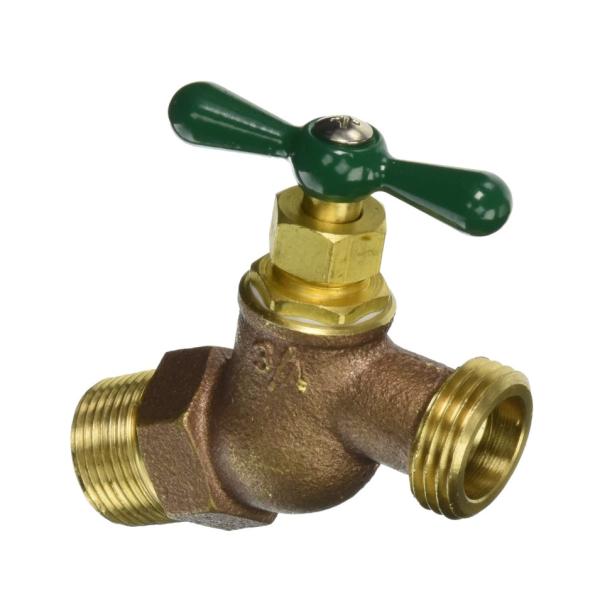 Мужской отсутствие Faucet воды латуни затвора 3/4in шланга зубчика для использования сада