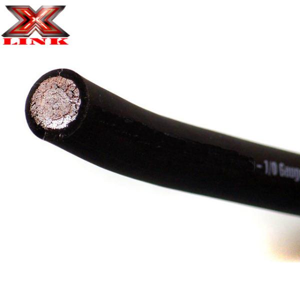 Copper Conductor Material 0 Gauge Battery Cable Black Pure Power Wire Ofc Cca 0ga Wire