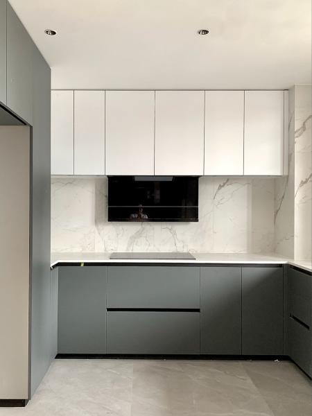 High End Kitchen Cabinet Italian Cusine Luxury Painting Laminate Full Modern