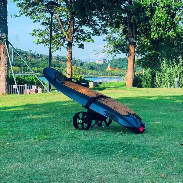 Wholesale OEM ODM Electric Jet Board  High Power Electric Surfboard Carbon fiber material Electric surfing board