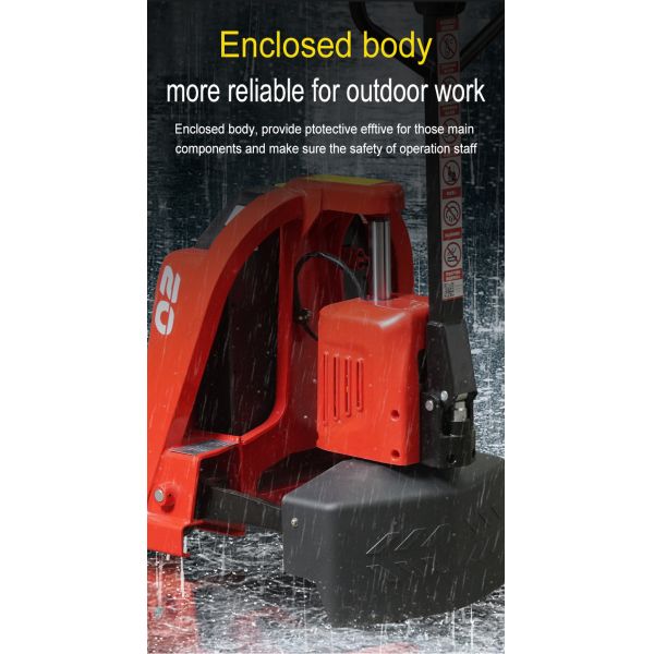 CBD1.5Li-2 CBD2.0Li-2 all new 2nd generation lithium powered electric pallet truck. Pallet truck with electric drive and electric lifting of loads weight 1500 kgs or 2000kgs