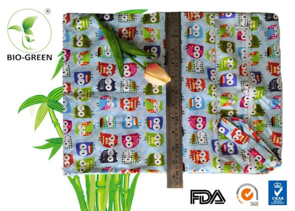 Anti Resistant Waterproof Wet Bag , 28*34cm Machine Washable Small Diaper Bag