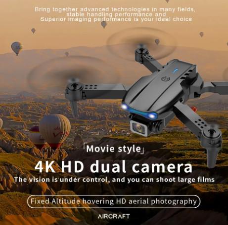 UAV Accessories 4k Profesional Camera E99 K3 Obstacle Control Foldable 360 Flip Kids UAV Mini Drone
