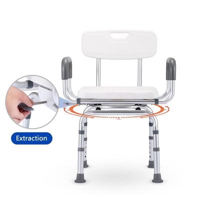 360 Degrees Swivel Shower Chair For Elderly Lightweight And Comfortable