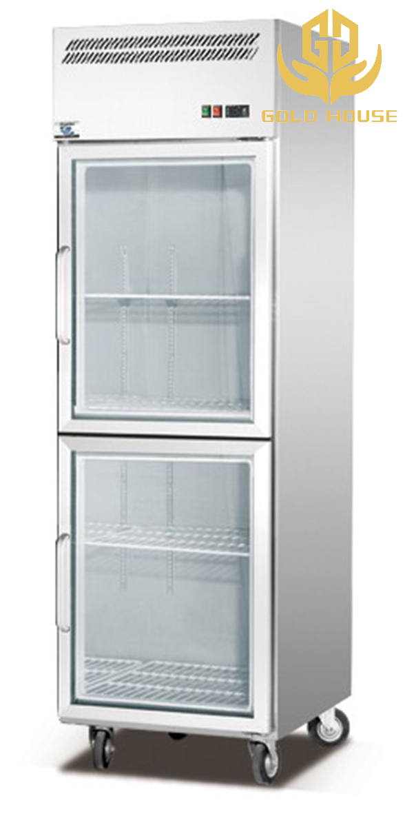 Full Copper Tubes Commercial Refrigeration Equipment Air Cooled 2~8℃ With Compressor