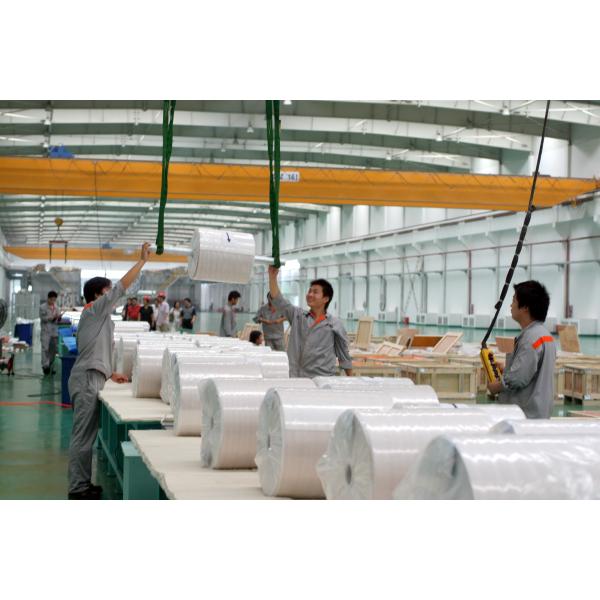 Подгонянная алюминиевая фольга ребра передачи тепла катушка алюминиевой фольги 76mm/150mm/200mm