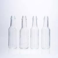 5 oz 150 ml de sauce chaude bouteille en verre avec bouchon à vis étanche