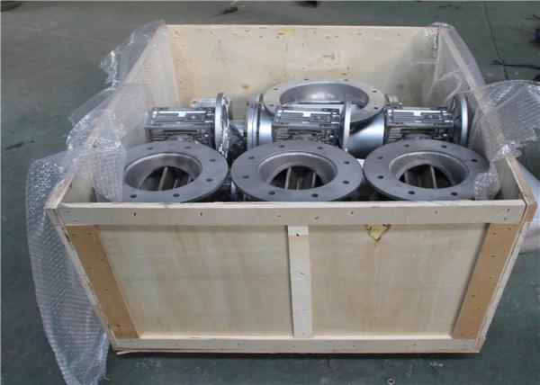 Stainless Steel 304 240mm Rotary Airlock Valve Food Airlock Valve Feeder