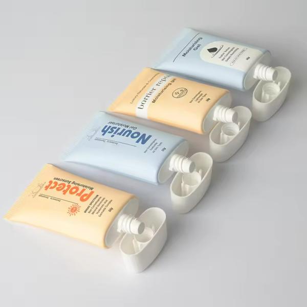 Impression offset Tubes cosmétiques rechargeables Tubes vides écologiques pour la crème