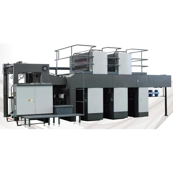 Двусторонний двухцветный книжный офсетный печатный станок A1+