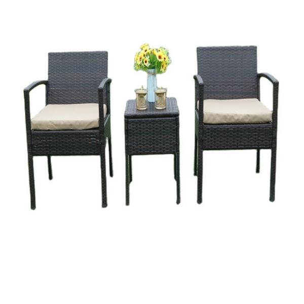 All Weather Rattan Bistro Set Patio Table Patio Table And Chair Outdoor Furniture Garden Sofa