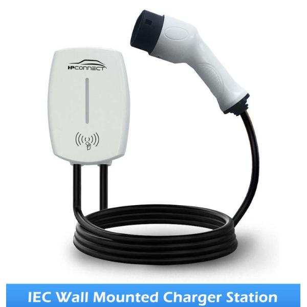 Зарядная станция 3.5KW 7KW 11KW 16A 32A SAE Ev электрического автомобиля заряжателя 7kw Ev Wallbox