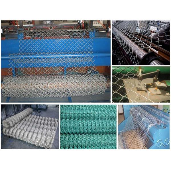 Diamond wire mesh/6ft Black Vinyl Coated Galvanized Chain Link Fence