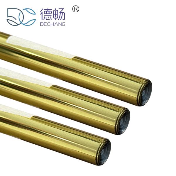 Gold Silver Generic Heat Transfer Film Hot Stamping Foil For Paper And Plastic