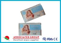 Package unique 20 lingettes Acide transparent hydratant Démaquillant Lingettes quotidiennes de nettoyage du visage serviettes