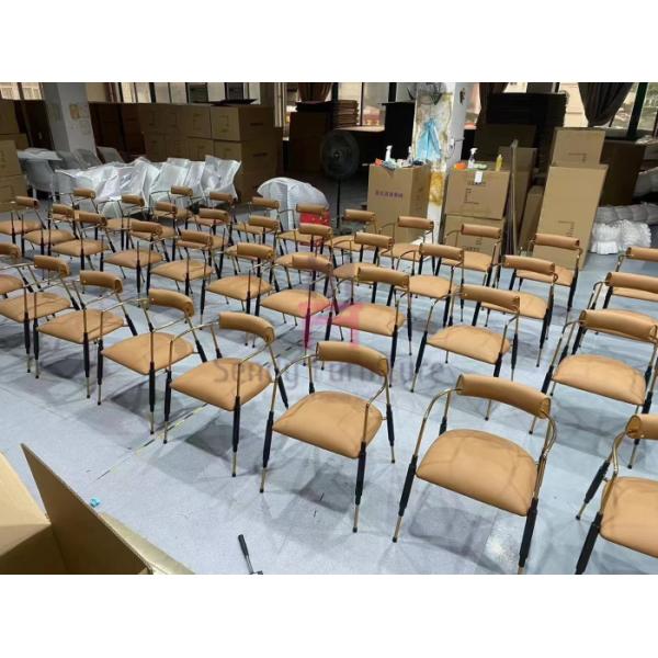 Стол для обеда из нержавеющей стали с подушкой для барной стойки