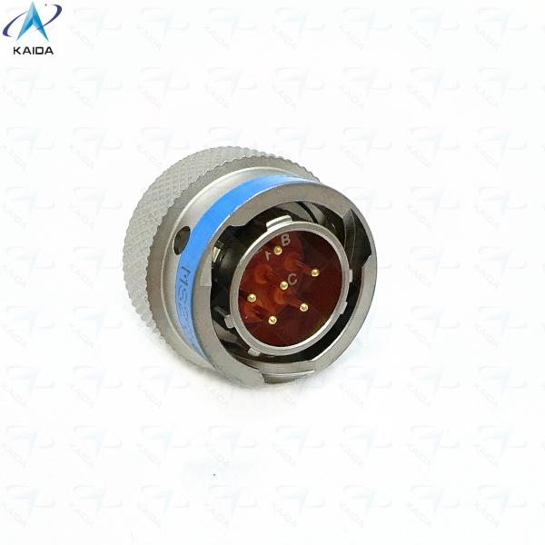 MIL-DTL-38999 Серия 2 Термопластический изолятор Неэлектрический никель короткий ПКБ хвост 6 Контакты позолоченный MS27484T10F98PCN