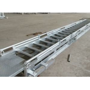 Stainless Steel Marine Boarding Ladder LR Approval Aluminum Alloy Fixed