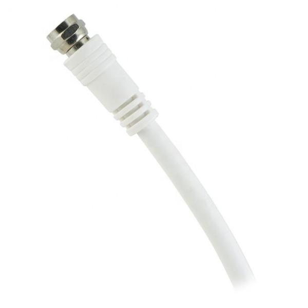 TV Antenna 75Ohm RG6 F Connector Coax Coaxial Cable