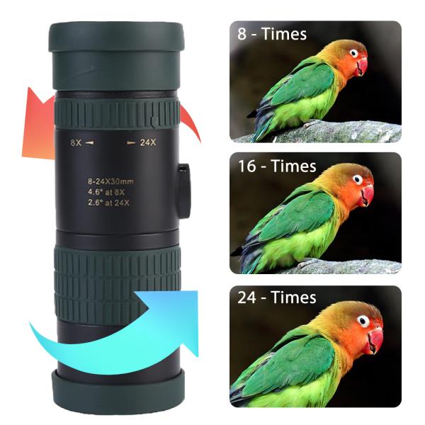 18x4.4cm BAK4 Outdoor Camping Accessories Telescope