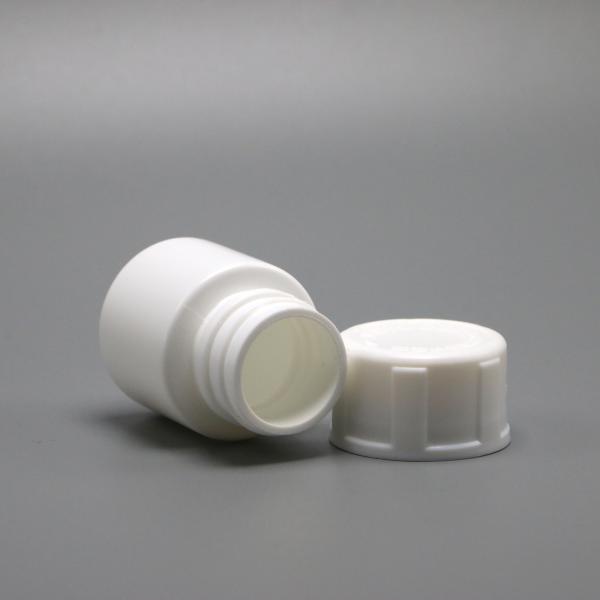 Bouteille en plastique HDPE de 15 mm pour solutions de stockage pharmaceutique de petite capacité