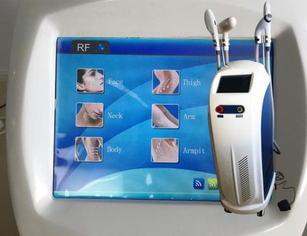 Multi Function IPL Laser Hair Removal Machine Skin Lifting 2200W Power 10MHz RF Frequency