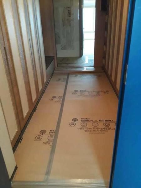 550G/M2 1.0mm Corrugated Cardboard Stair Carpet Protectors
