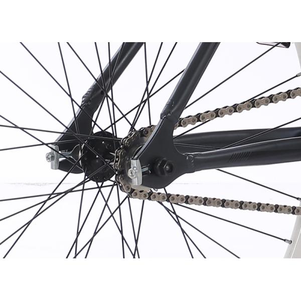 GOMID Flip Flop Hub Gear Cycle Fixed Gear Bike with High Load Capacity of 120kg and Aluminium Alloy Fork