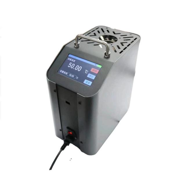 Portable Dry Well Calibrator High Precision Temperature Calibration Device for Thermocouple RTD Thermometer Sensor