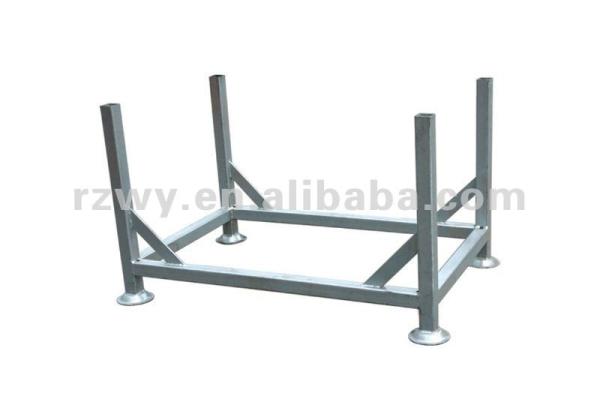 Galvanized Square Pipe Pallet Scaffolding Accessories 30kg Round And Square Bottom
