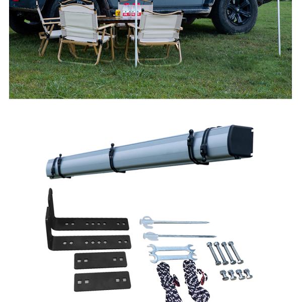 3000mm Waterproof Car Awning Canopy with LED Light 11kg