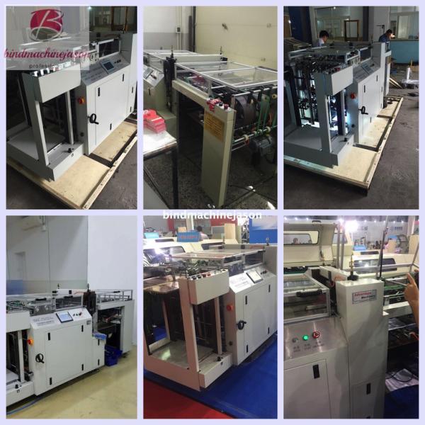 Automatic punching machine SPB550 with high speed for calendar and cardboard