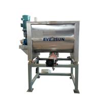 Grade alimentar 200 kg Misturador de fita horizontal com aquecimento