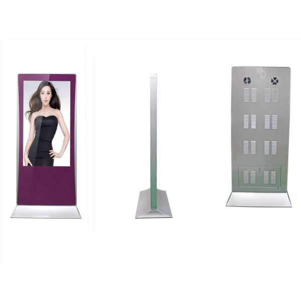 Commercial LCD Digital Signage Kiosk Display 43 Inch 49 Inch 55 Inch 350 Cd/㎡