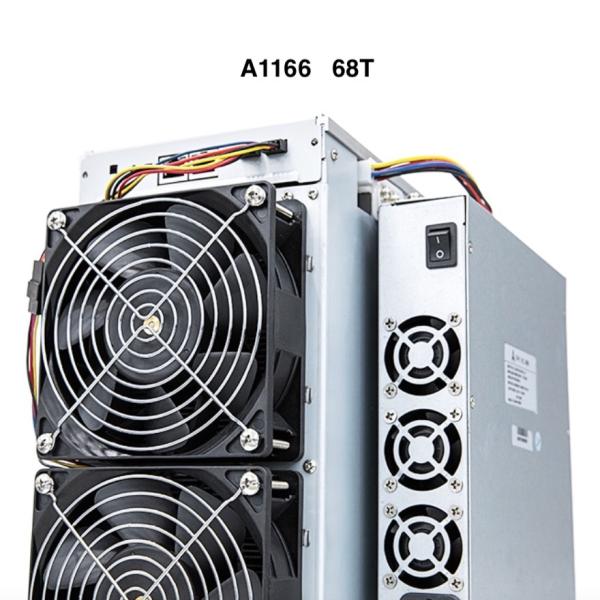 Poder de Machine 3196w do mineiro de Canaan Avalon A1166 68th/S BTC