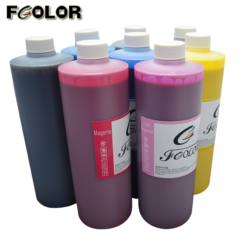FCOLOR Factory Hot Sale Water Based Pigment Ink for Memjet Inkjet Printer