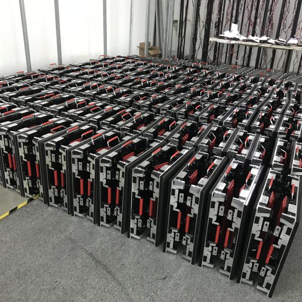 128x128 Dots Outdoor Rental LED Display , P3.91 LED Video Wall Panels