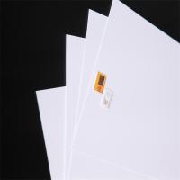 High Vicat Plastic Card Sheet , Custom Thickness PVC ABS Sheet For SIM Cards