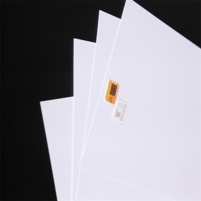High Vicat Plastic Card Sheet , Custom Thickness PVC ABS Sheet For SIM Cards