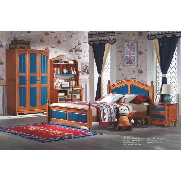 youth solid wood bed room set furniture