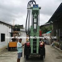 200m Tractor Mounted Deep Water Well Drilling Rig  45HP Diesel Engine Hydraulic Water Well Drilling Machine